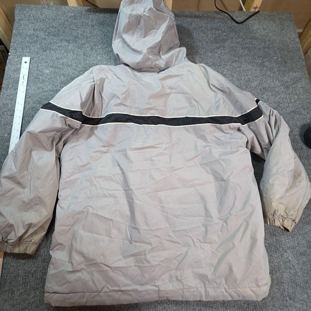 Nike Jacket Mens 2XL Gray 3-In-1 Hooded Insulated Fleece Full Zip Outdoor - Picture 5 of 10